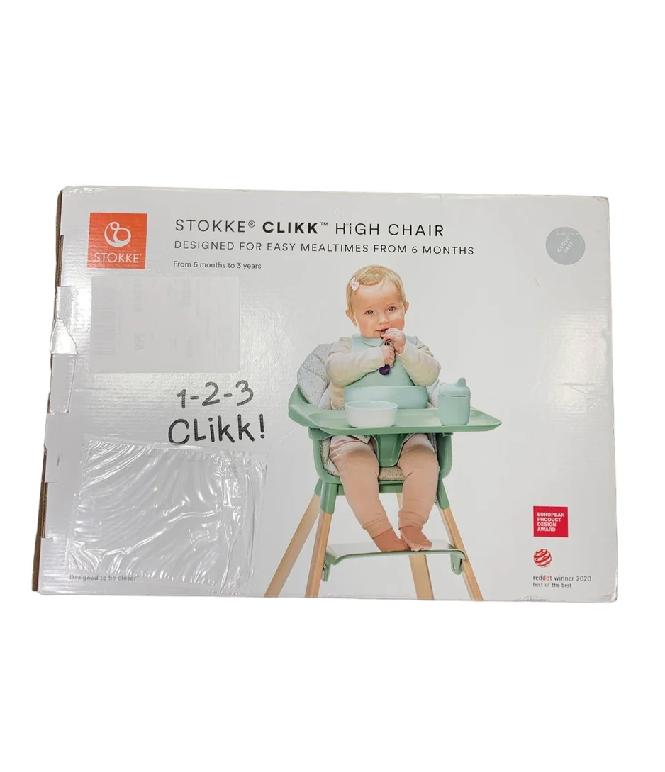 Stokke Clikk High Chair, Cloud Grey - Image 2
