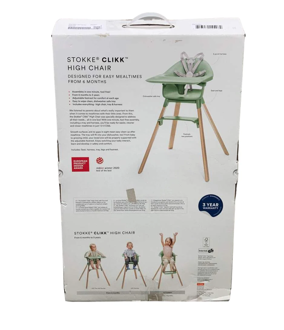 Stokke Clikk High Chair, Cloud Grey - Image 3