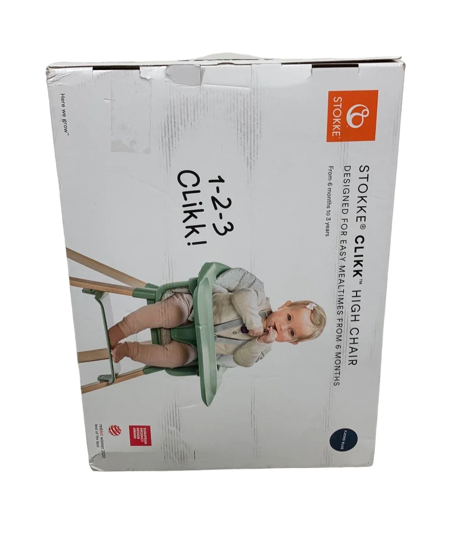 Stokke Clikk High Chair, Fjord Blue - Image 4