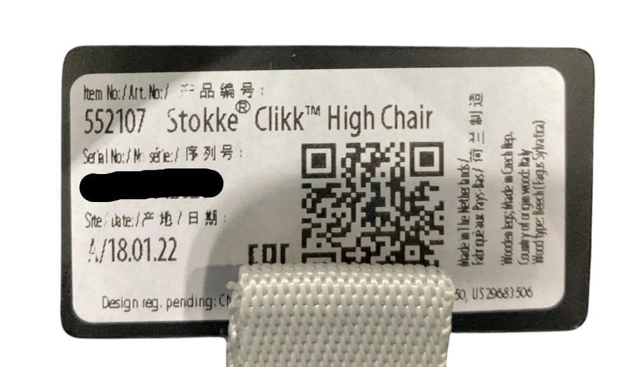 Stokke Clikk Seat, Black - Image 5