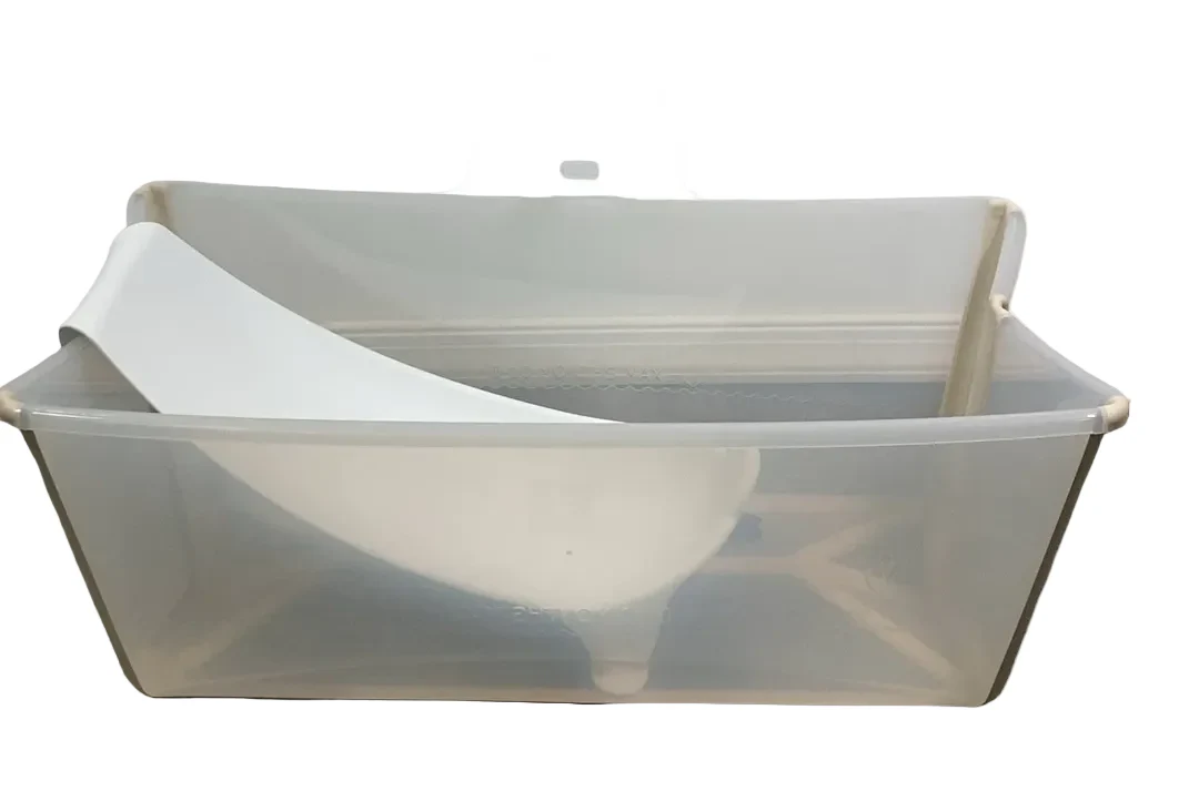 Stokke Flexi Bath Bundle Pack, Regular, Sandy Beige - Image 2