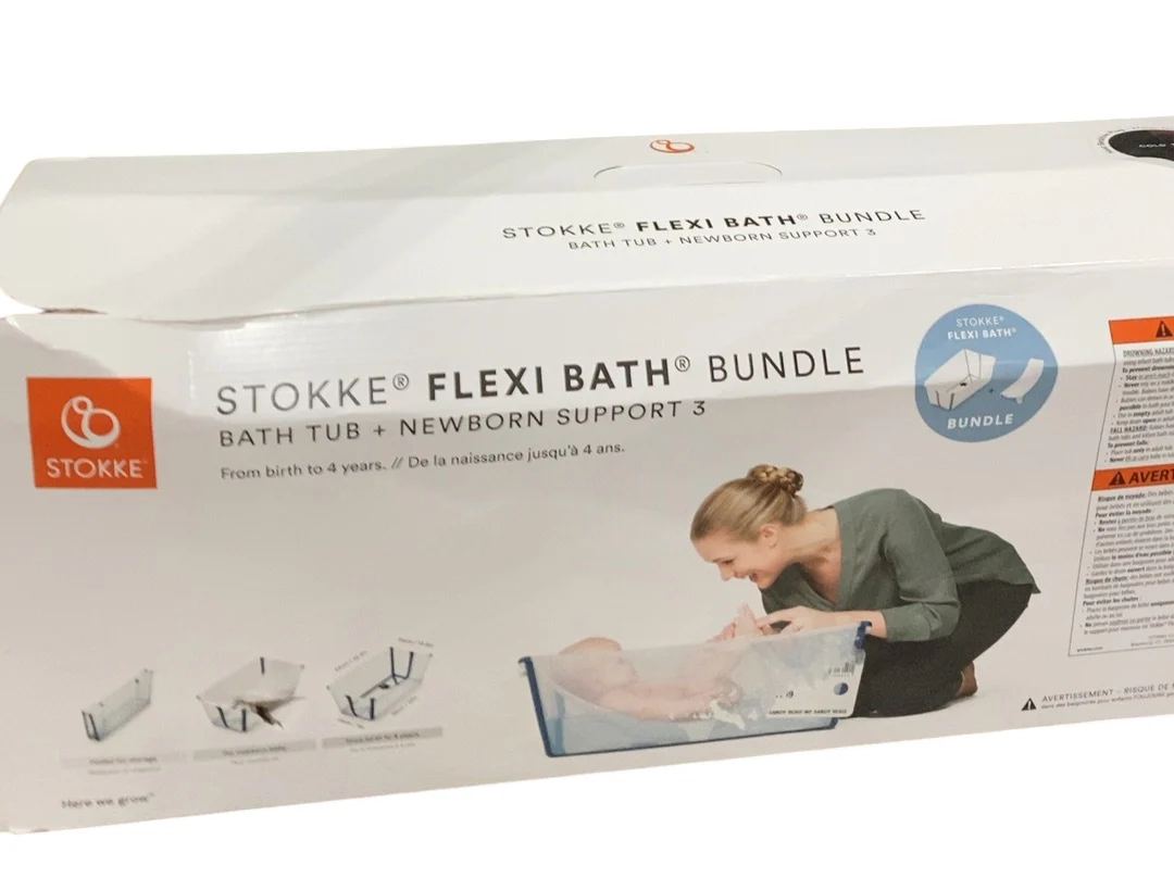 Stokke Flexi Bath Bundle Pack, Regular, Sandy Beige - Image 8