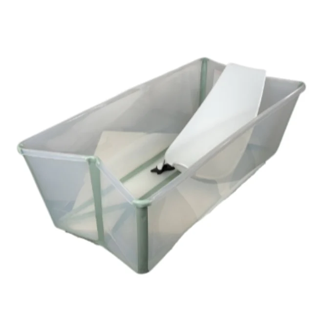 Stokke Flexi Bath Bundle Pack, Transparent Green, XLarge - Image 2