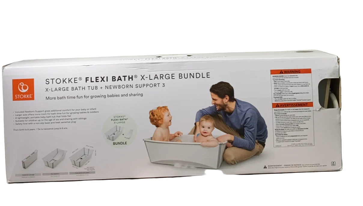 Stokke Flexi Bath Bundle Pack, Transparent Green, XLarge - Image 3