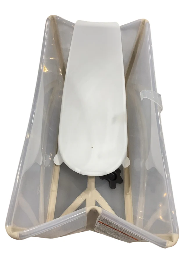 Stokke Flexi Bath Bundle Pack, Regular, Sandy Beige - Image 2