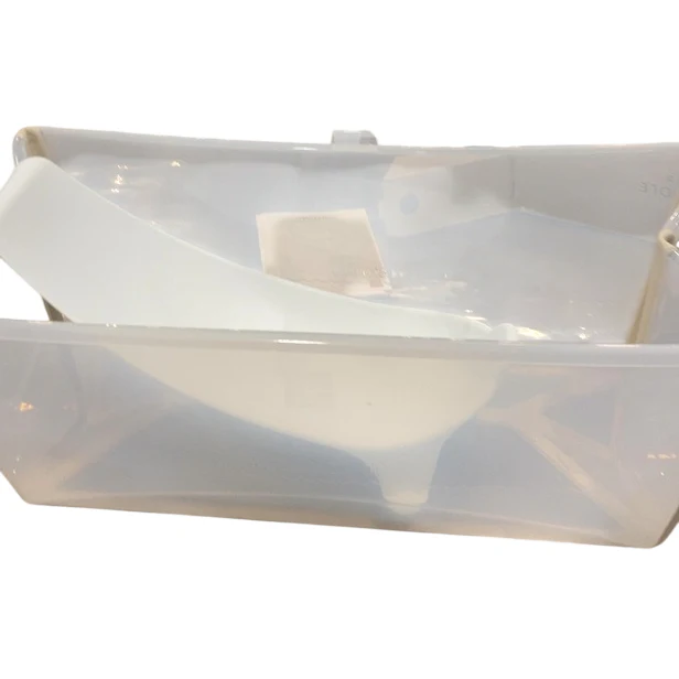 Stokke Flexi Bath Bundle Pack, Regular, Sandy Beige - Image 4