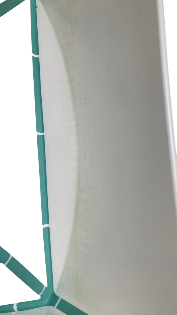 Stokke Flexi Bath Foldable Baby Bathtub, Regular, White Aqua - Image 5