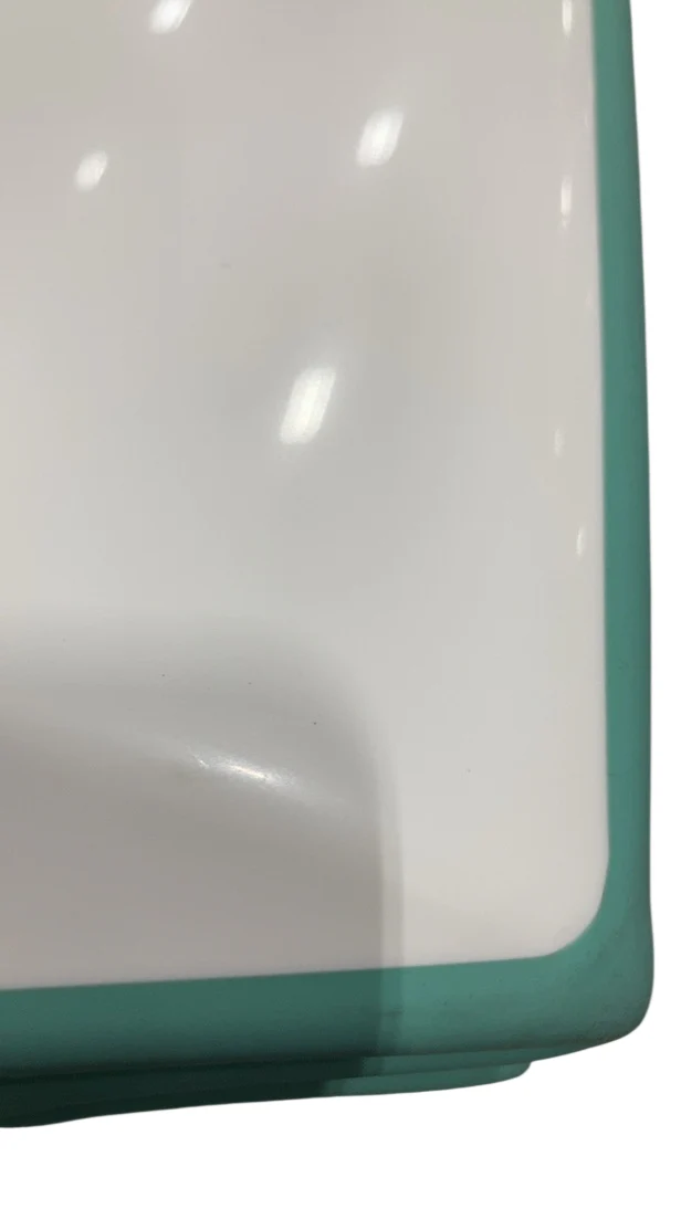 Stokke Flexi Bath Foldable Baby Bathtub, Regular, White Aqua - Image 2