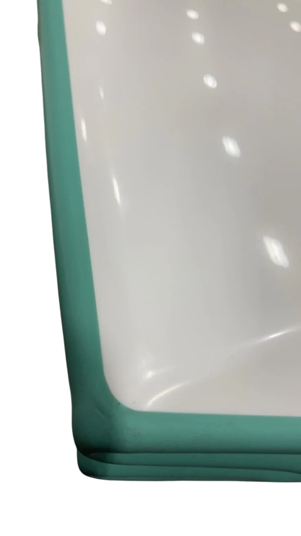 Stokke Flexi Bath Foldable Baby Bathtub, Regular, White Aqua - Image 3