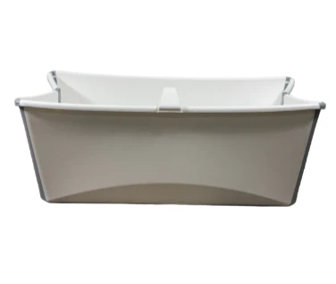 Stokke Flexi Bath Foldable Baby Bathtub, White, Regular