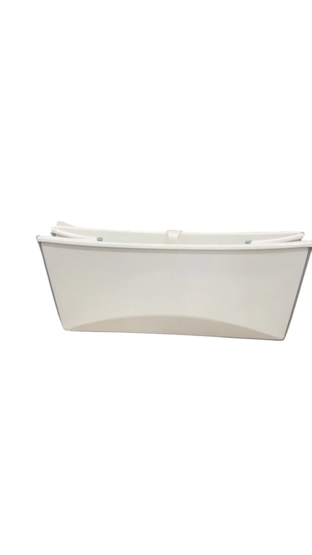 Stokke Flexi Bath Foldable Baby Bathtub, White, Regular - Image 3
