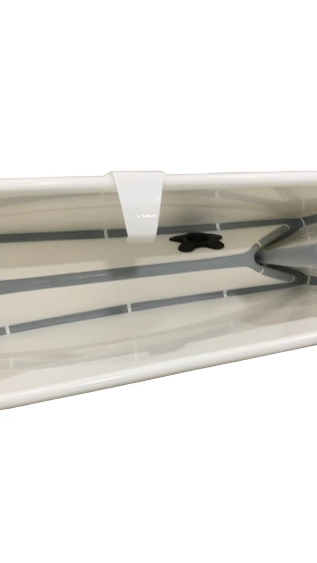 Stokke Flexi Bath Foldable Baby Bathtub, White, Regular - Image 4