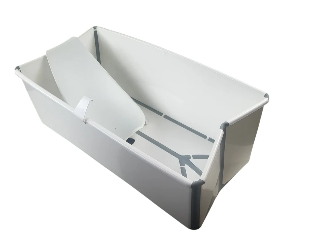 Stokke Flexi Bath Foldable Baby Bathtub, White, XLarge