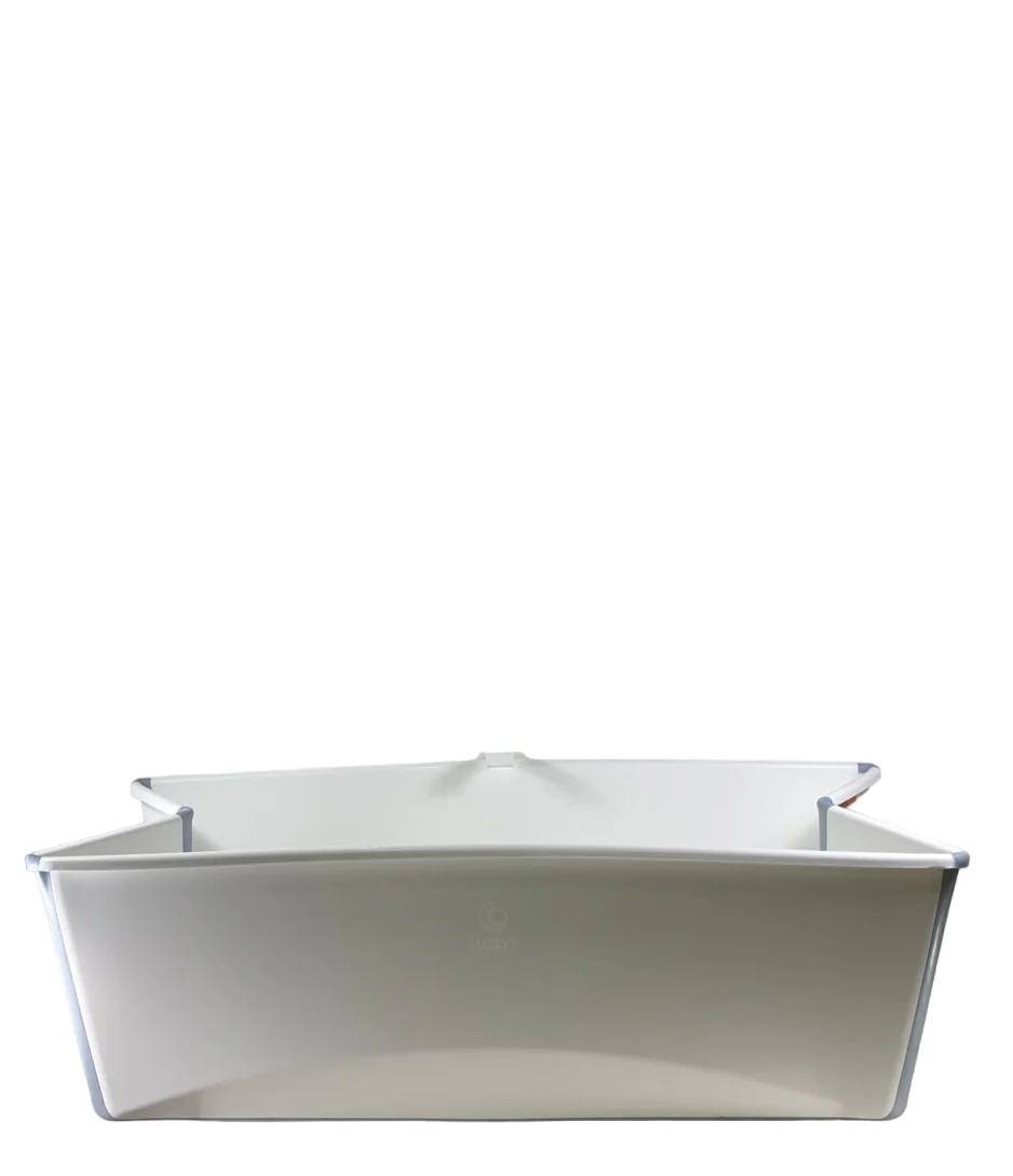Stokke Flexi Bath Foldable Baby Bathtub, White, XLarge - Image 3