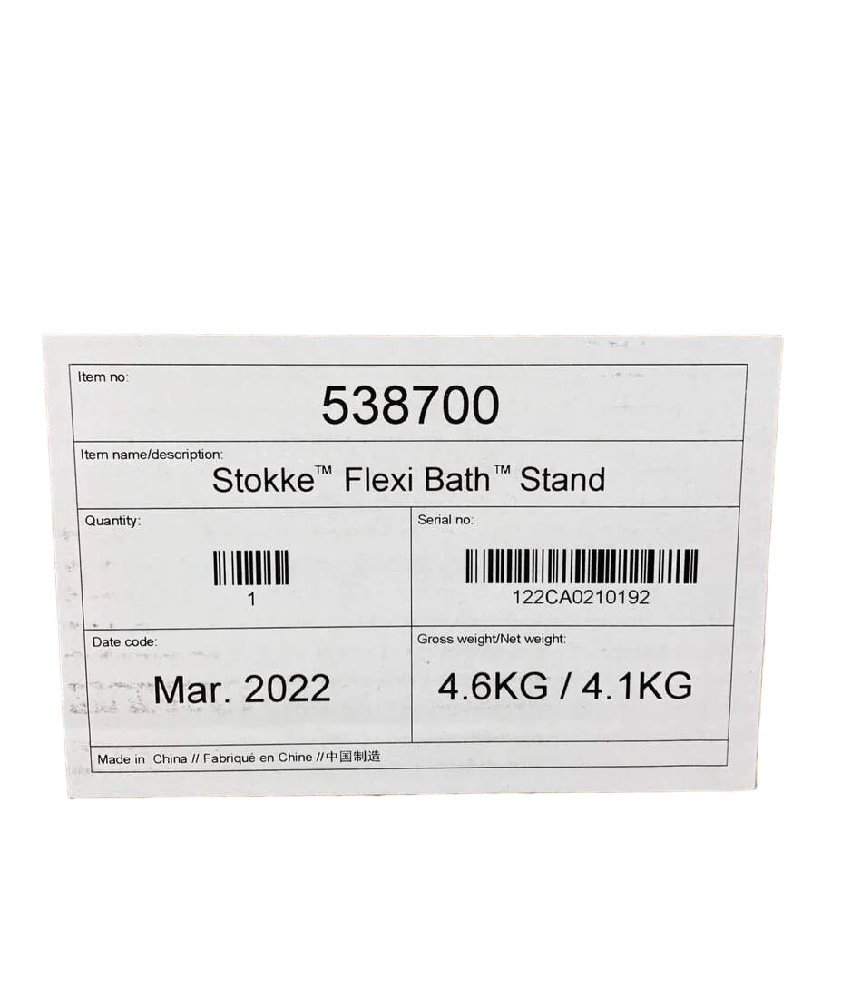 Stokke Flexi Bath Stand, Grey - Image 5