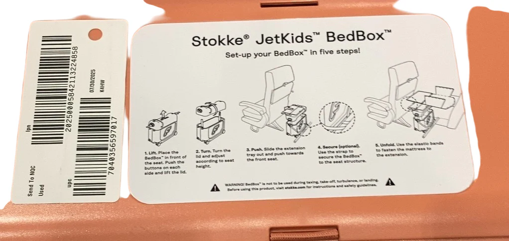 Stokke JetKids BedBox, Coral Pink - Image 7