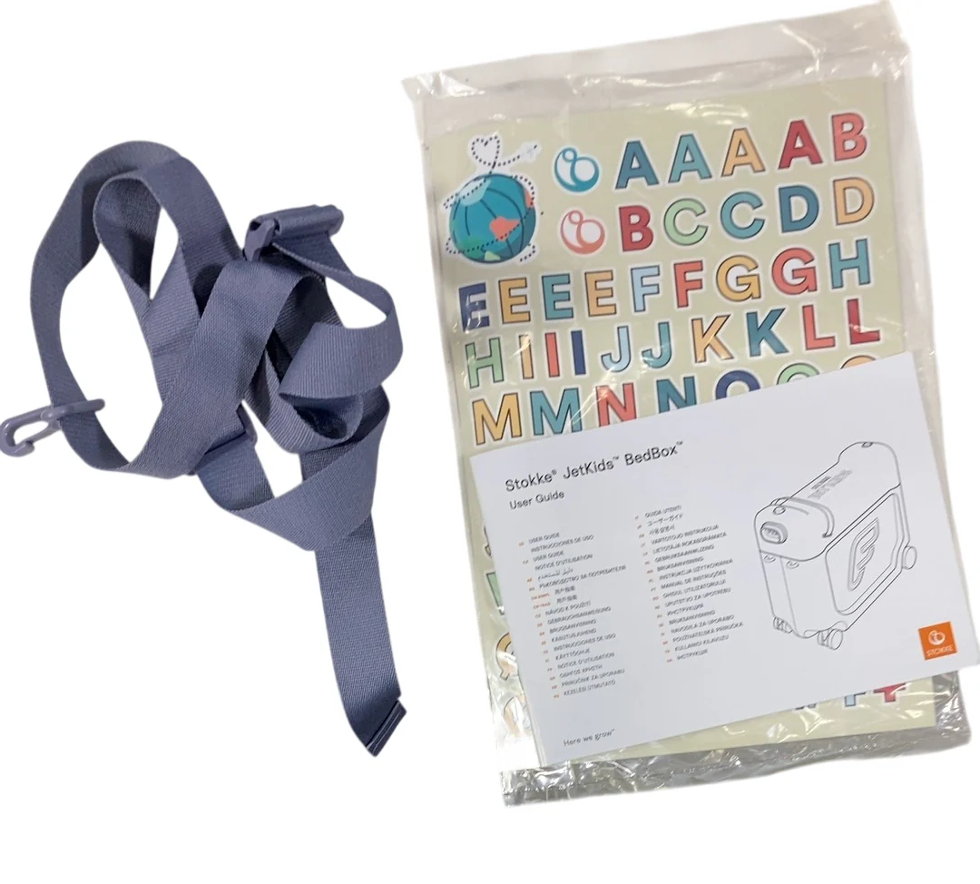 Stokke JetKids BedBox + Crew Backpack Travel Bundle, Arctic Blue - Image 6
