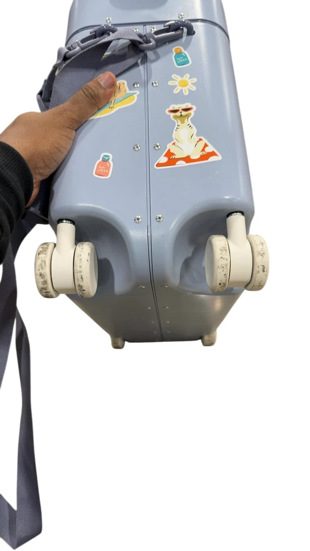 Stokke JetKids BedBox + Crew Backpack Travel Bundle, Arctic Blue - Image 2