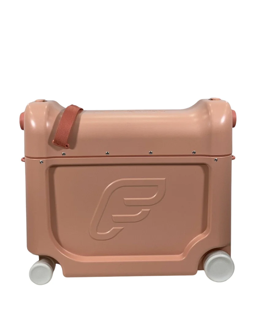 Stokke JetKids BedBox + Crew Backpack Travel Bundle, Coral Pink - Image 3