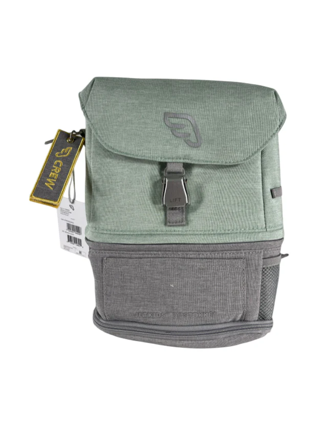 Stokke JetKids BedBox + Crew Backpack Travel Bundle, Green Aurora - Image 6
