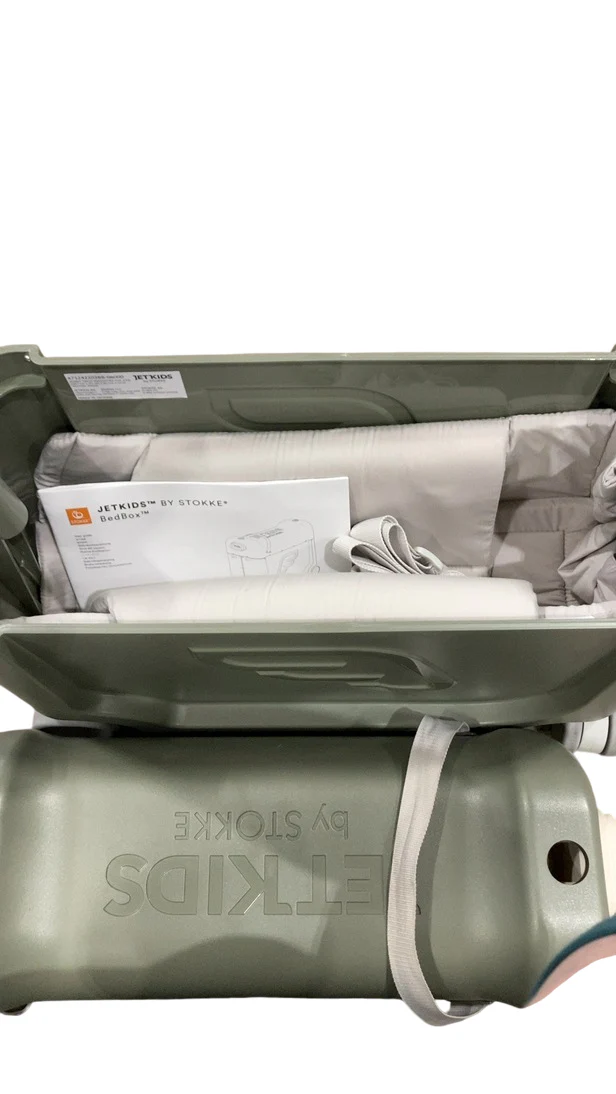 Stokke JetKids BedBox, Dusty Olive - Image 3