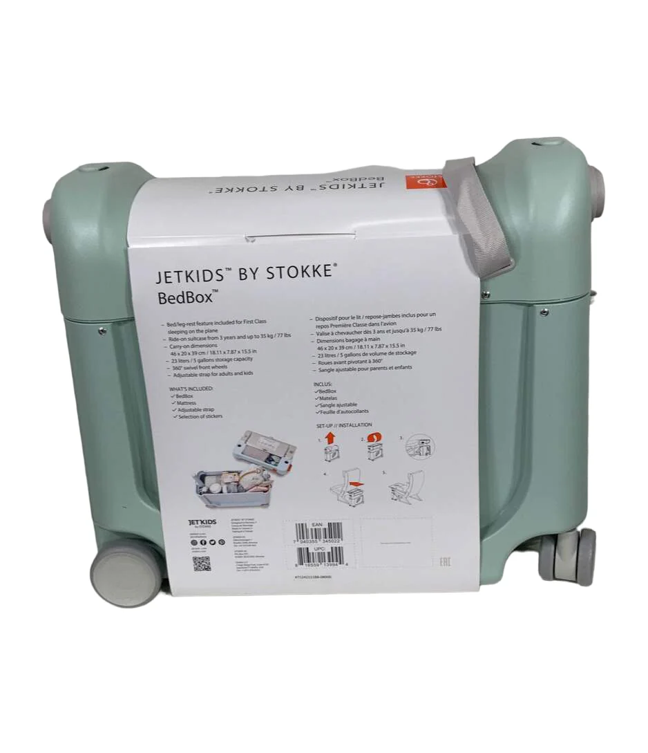 Stokke JetKids BedBox, Green Aurora - Image 3