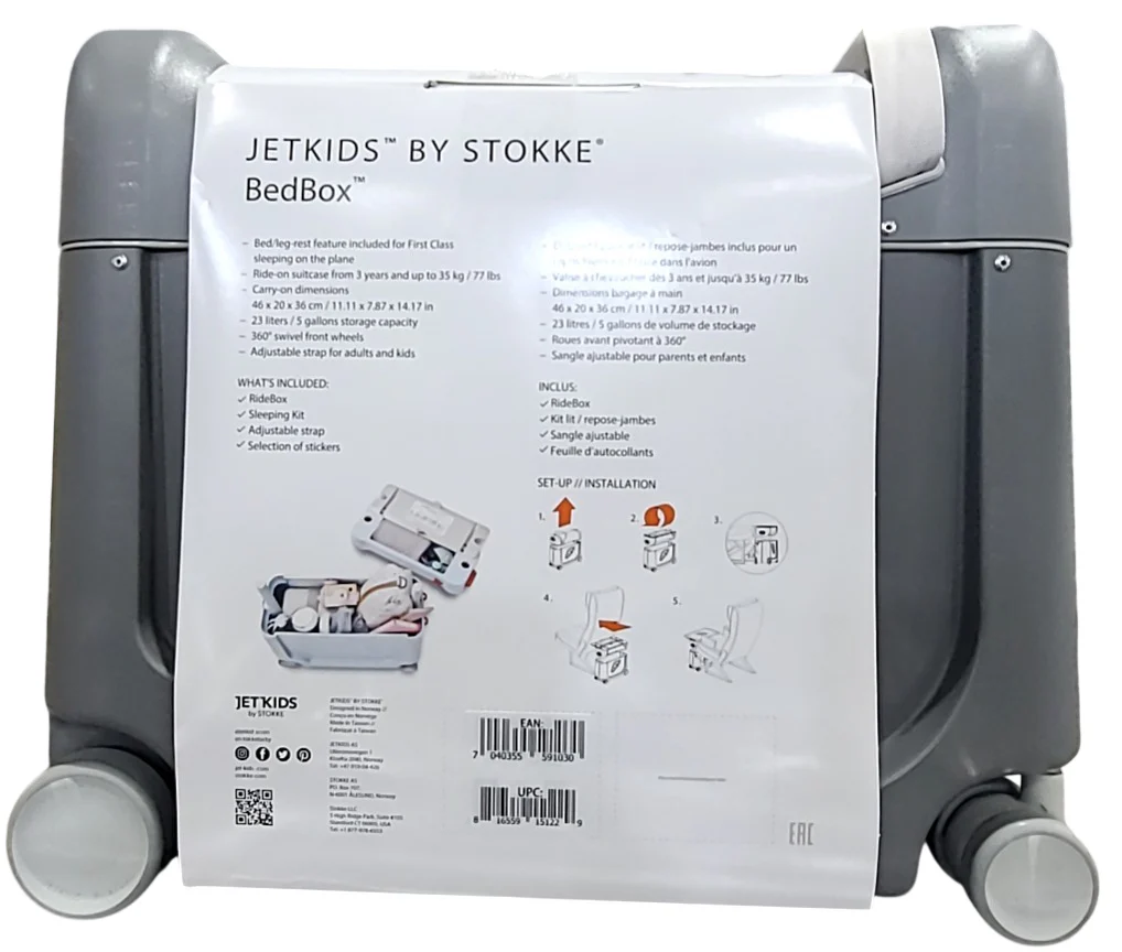 Stokke JetKids BedBox, Grey Limited - Image 2