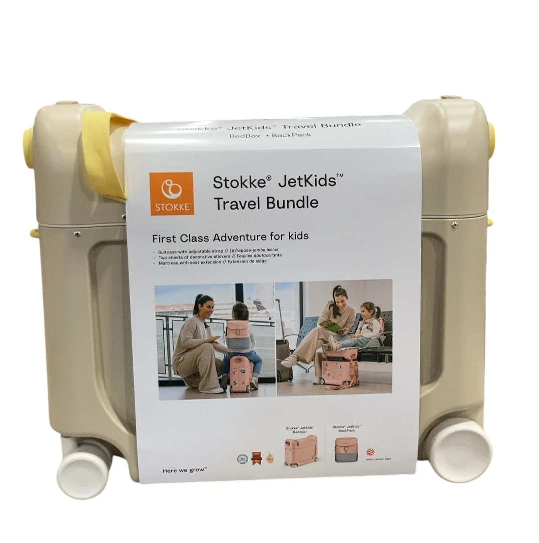 Stokke JetKids BedBox, Moonglow White - Image 2