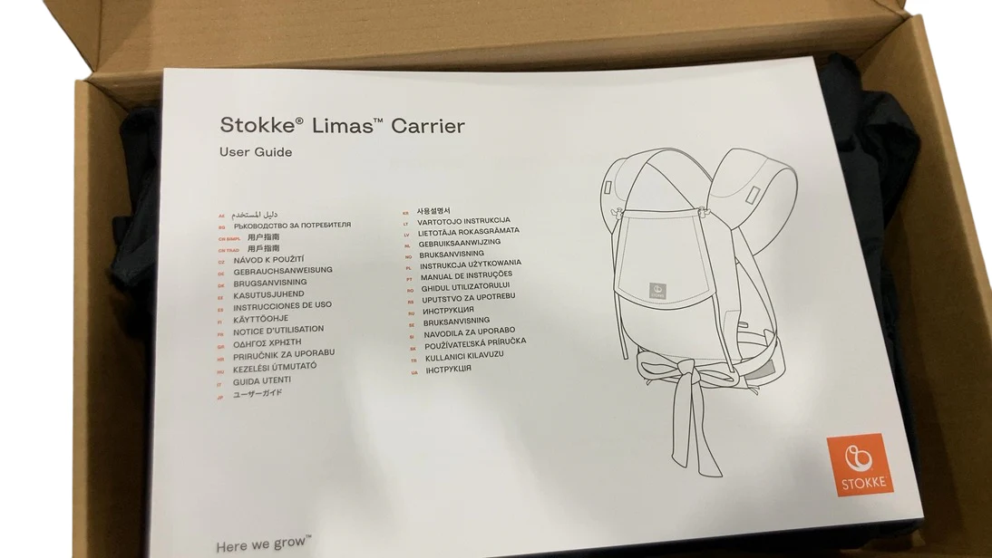 Stokke Limas Carrier, Black - Image 4