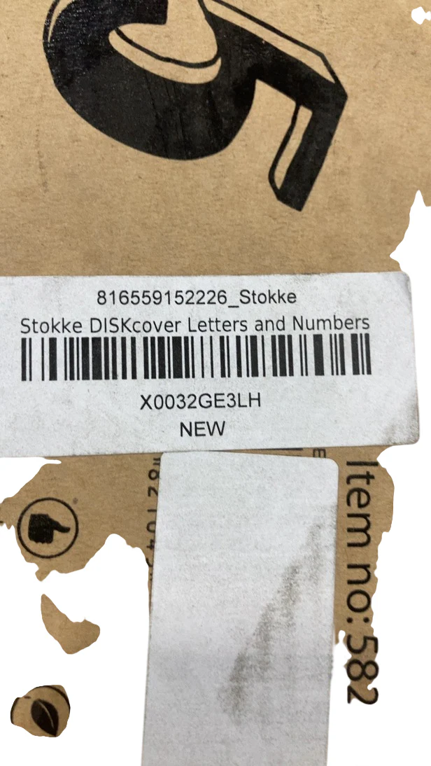 Stokke MuTable DISKcover, Letters & Numbers - Image 6