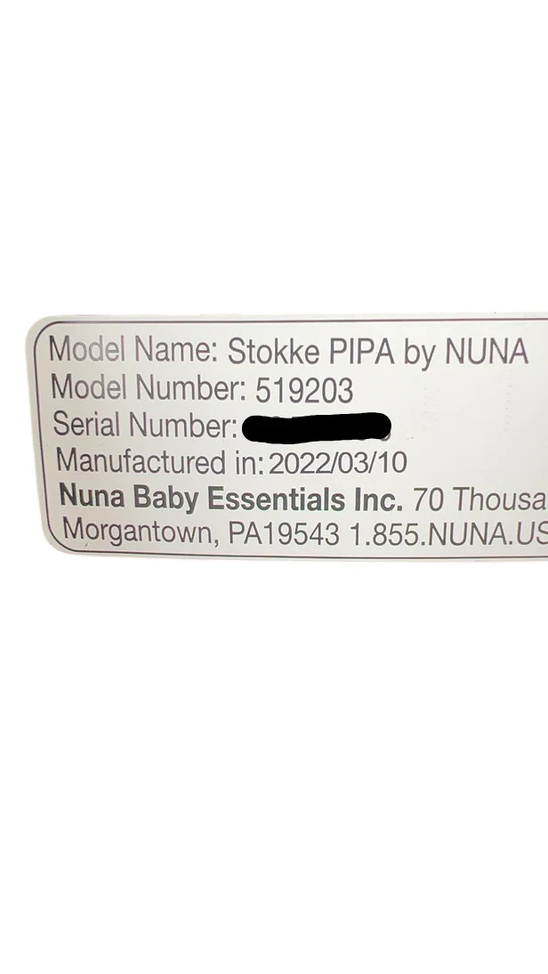 Stokke PIPA by Nuna Infant Car Seat, 2022, Black - Image 10