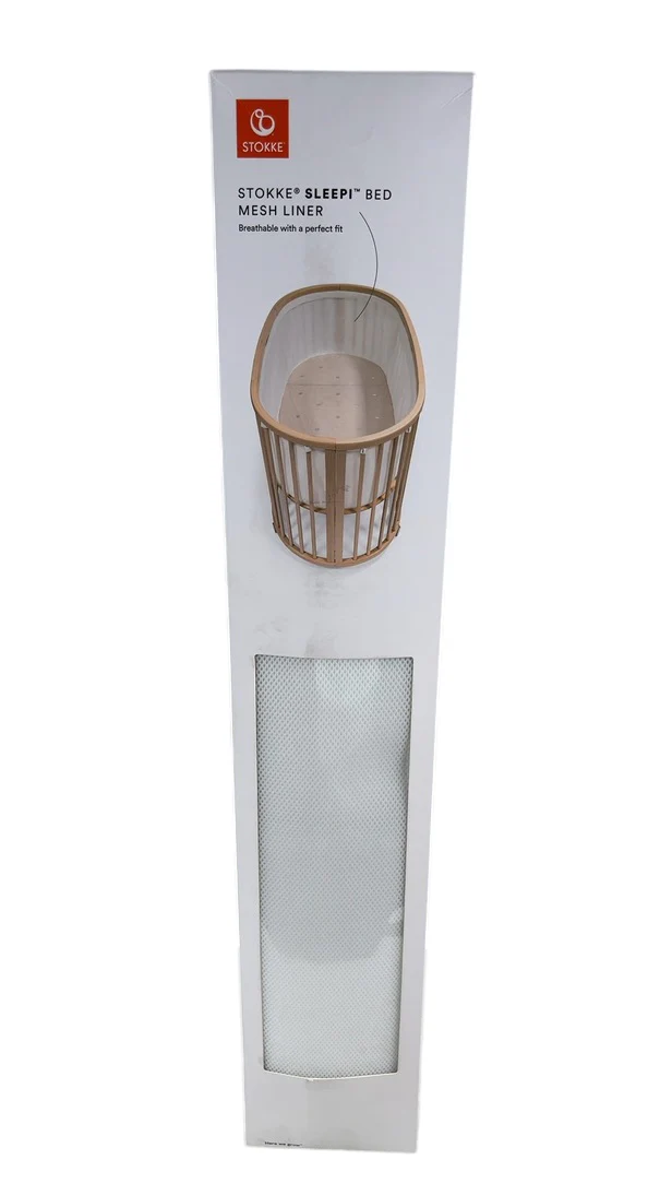 Stokke Sleepi Bed Breathable Mesh Liner, V3, White