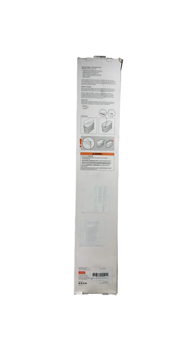 Stokke Sleepi Bed Breathable Mesh Liner, V3, White - Image 3