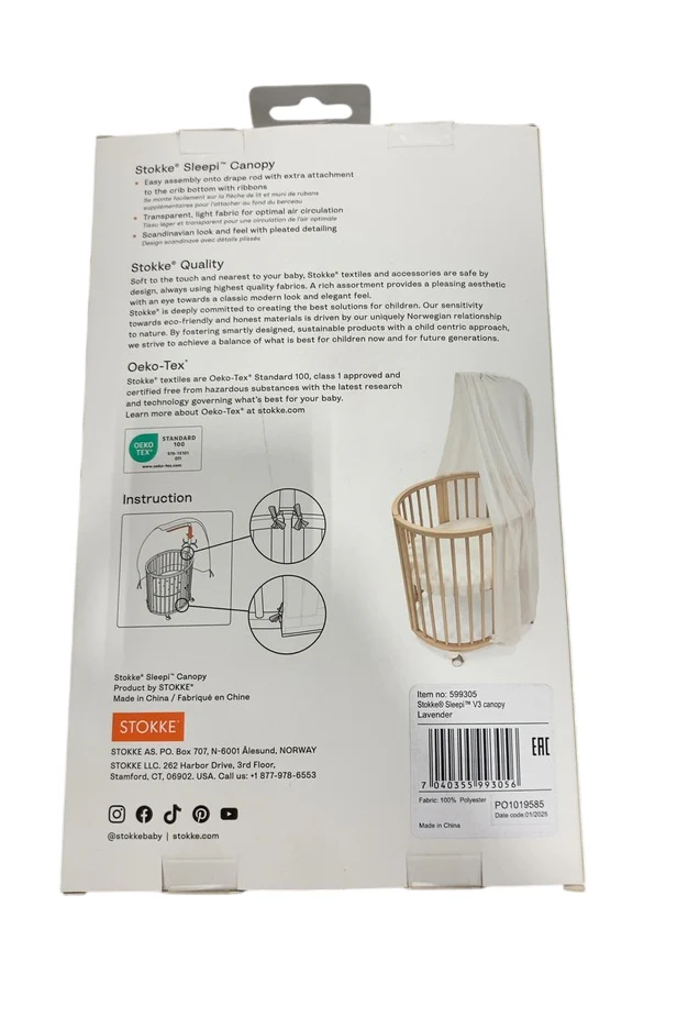 Stokke Sleepi Canopy, Lavender, V3 - Image 3