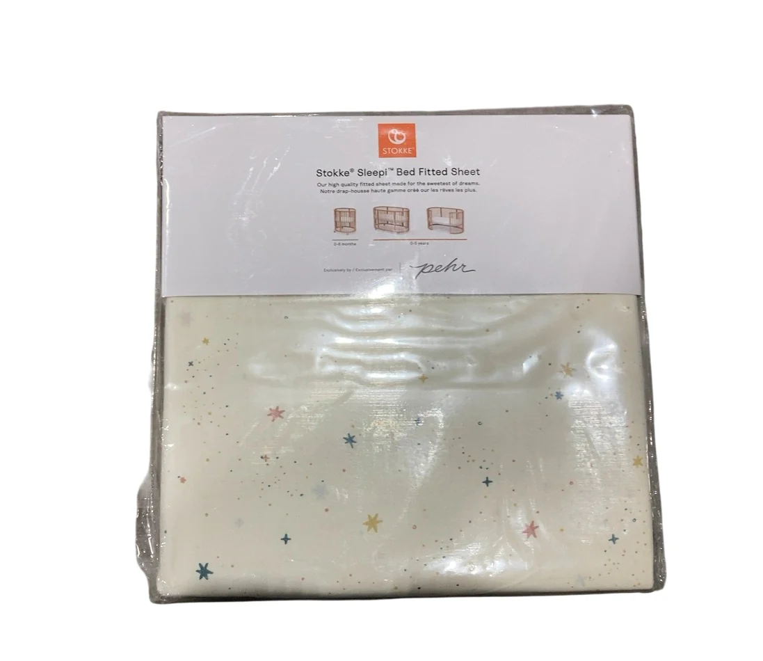 Stokke Sleepi Fitted Sheet, Celestial, V3 - Image 2