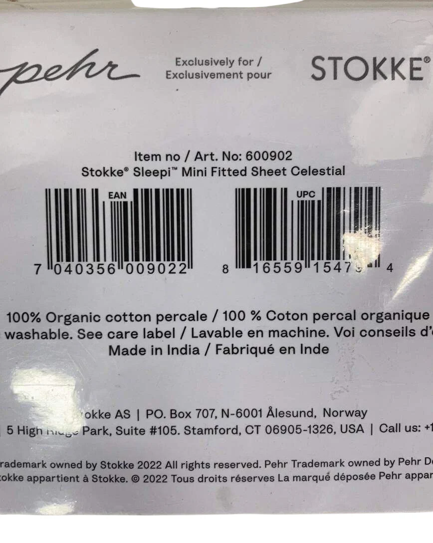 Stokke Sleepi Mini Fitted Sheet, Celestial, V3 - Image 5