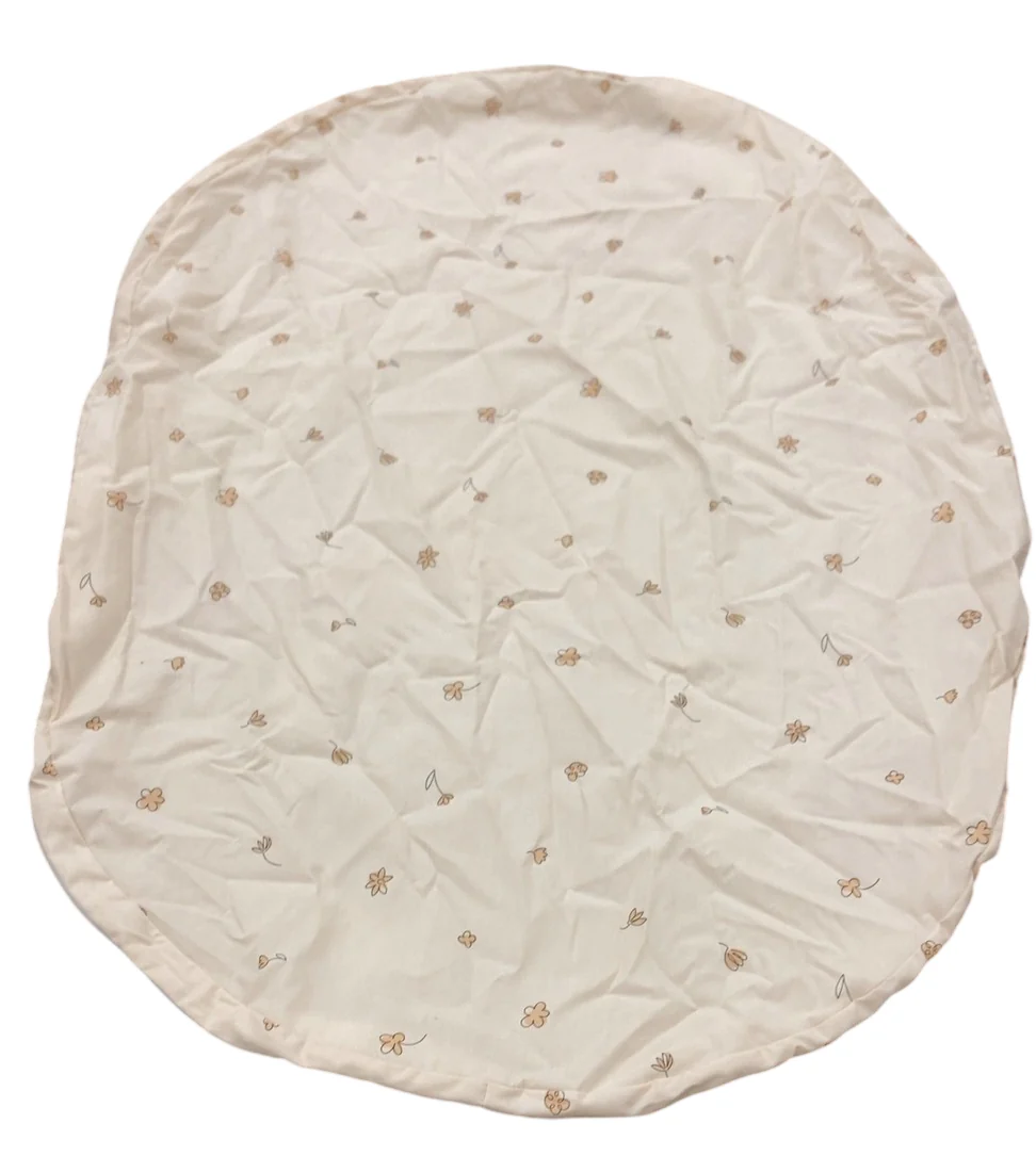 Stokke Sleepi Mini Fitted Sheet, V3, Flower Ecru - Image 3
