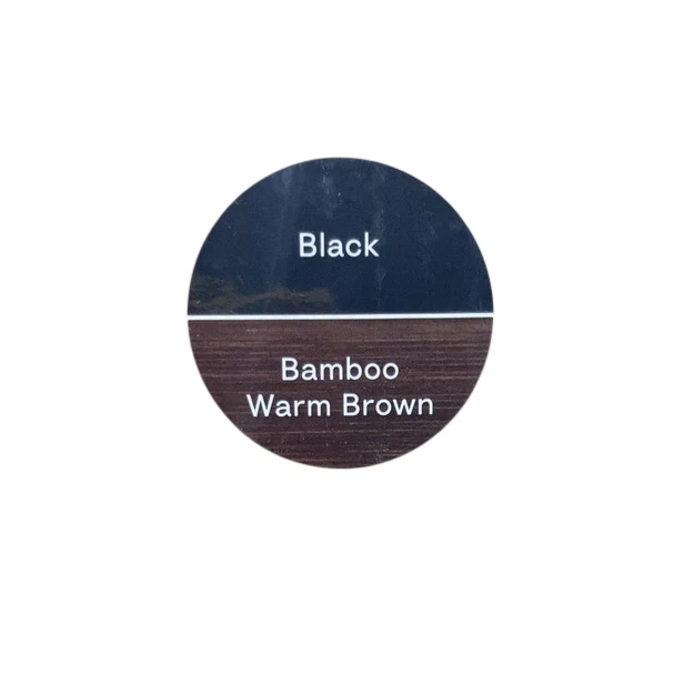 Stokke Steps High Chair, Black Seat with Bamboo Warm Brown Legs - Image 2