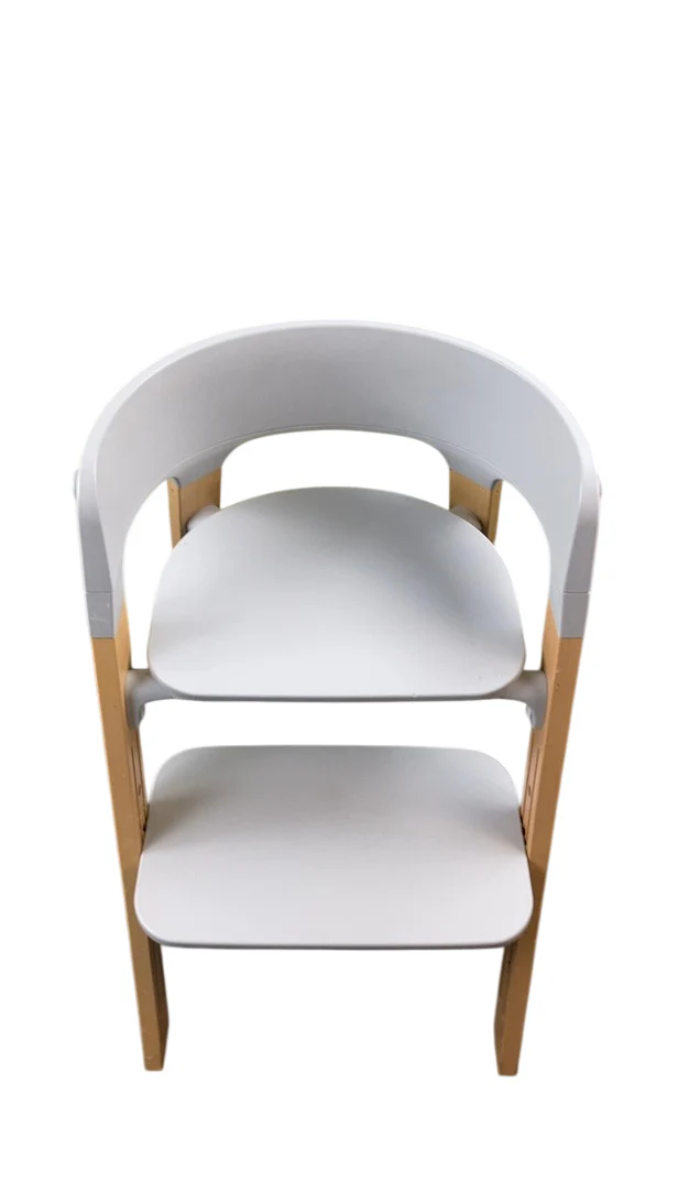 Stokke Steps High Chair, White Seat Natural Legs - Image 6
