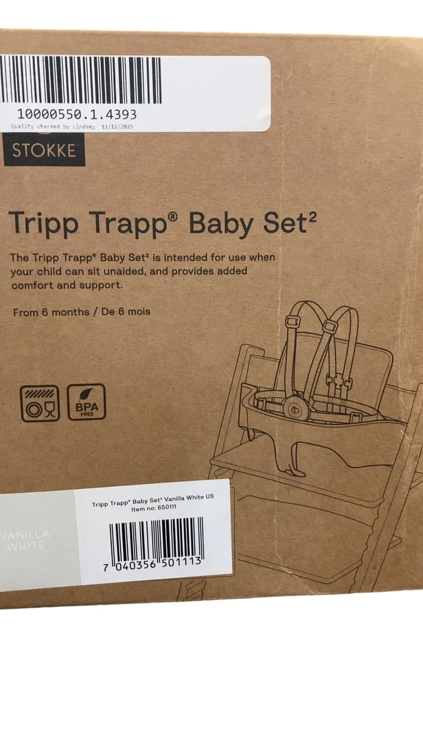 Stokke Tripp Trapp Baby Set2, Vanilla White - Image 2