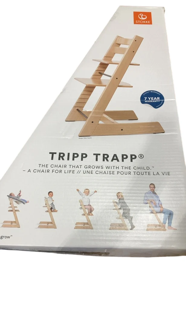 Stokke Tripp Trapp Chair, Natural - Image 2