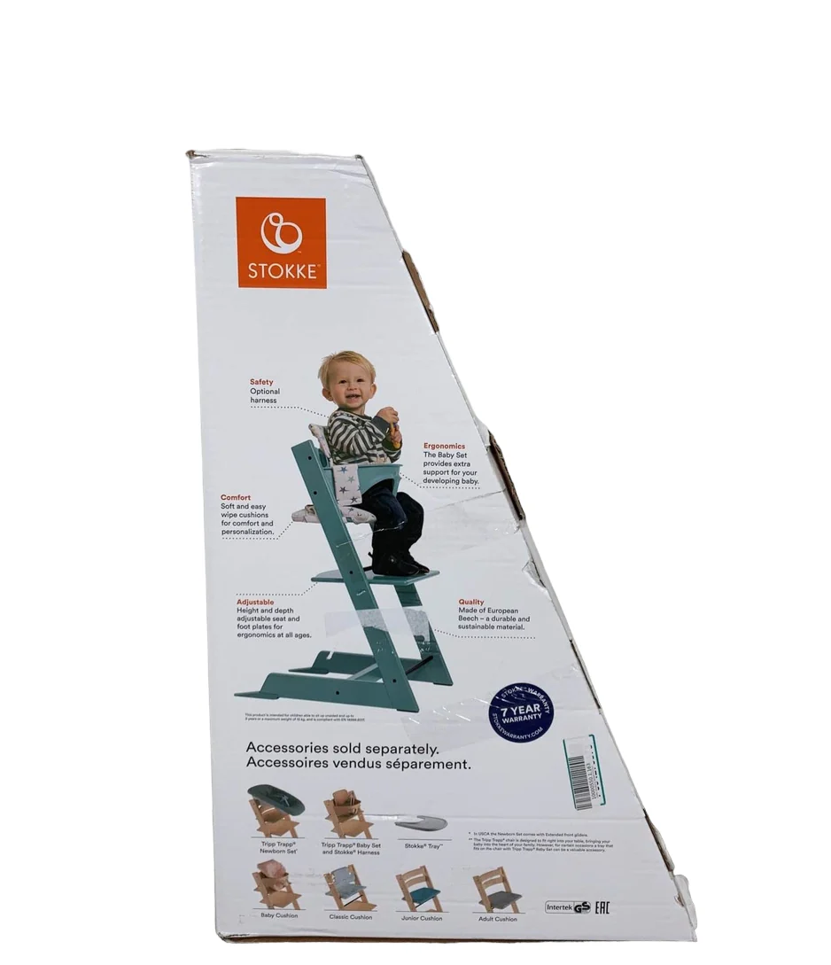 Stokke Tripp Trapp Chair, Storm Grey - Image 3
