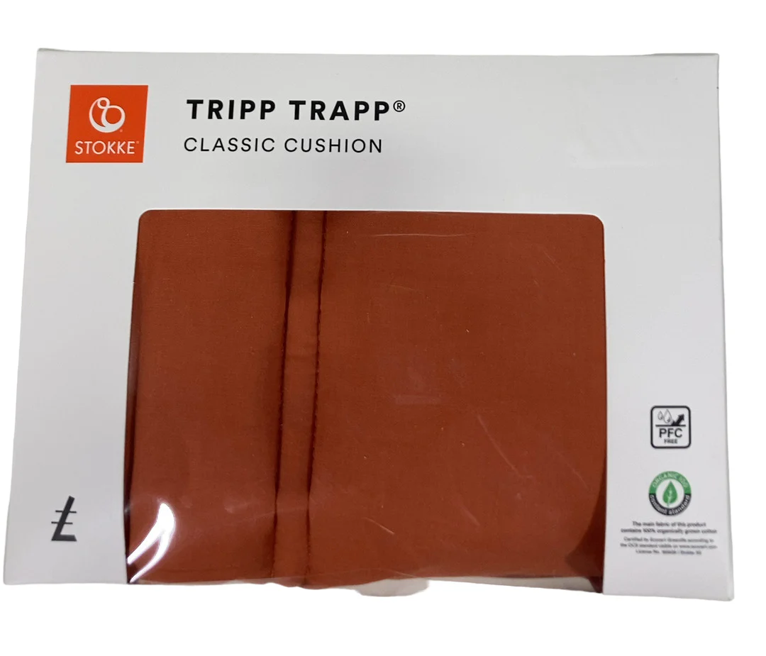 Stokke Tripp Trapp Classic Cushion, Terracotta, Version 2.0 - Image 3