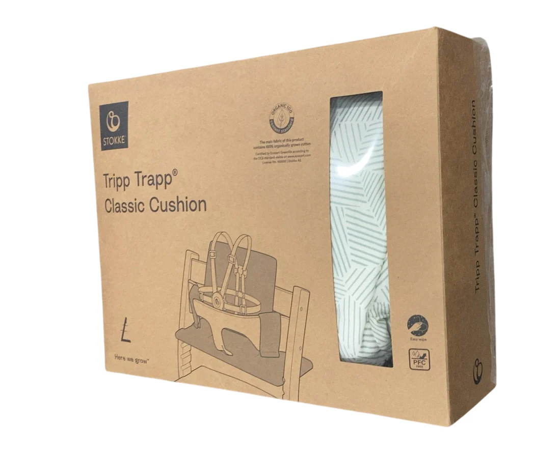 Stokke Tripp Trapp Classic Cushion, Mosaic Green, Version 2.0 - Image 6