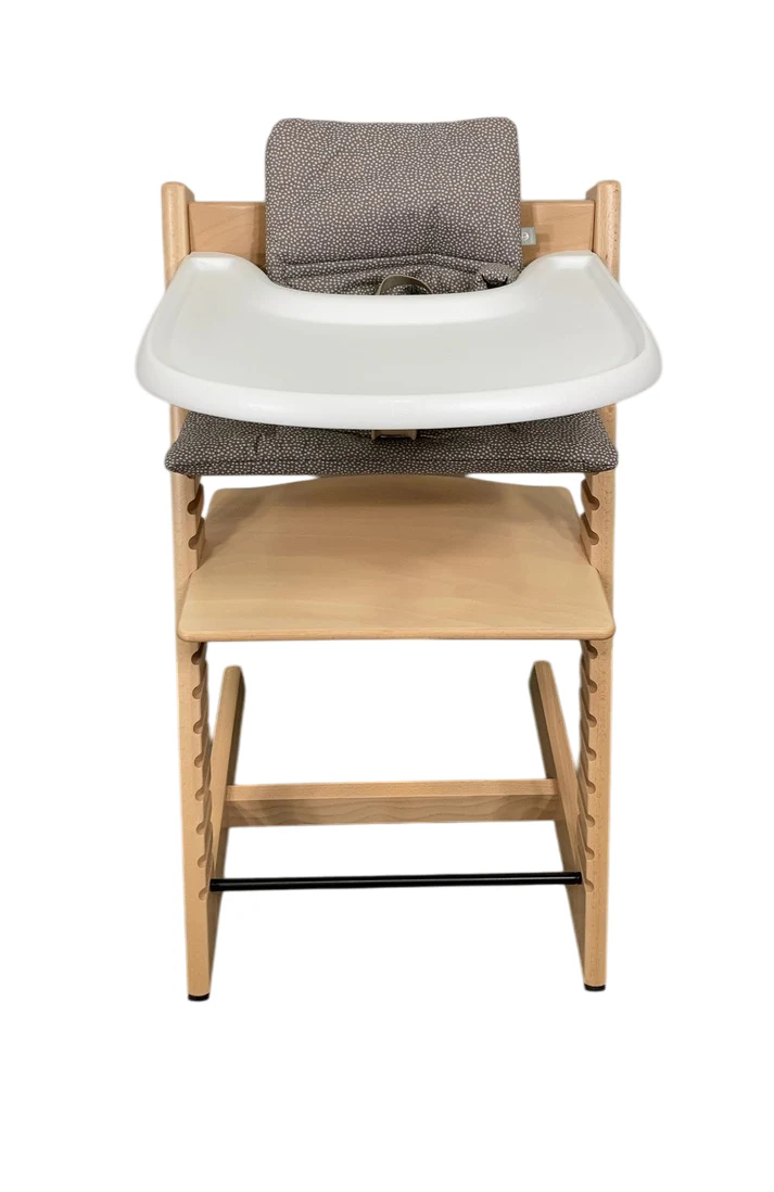 Stokke Tripp Trapp Complete High Chair, 1, Dots Grey, Natural - Image 4