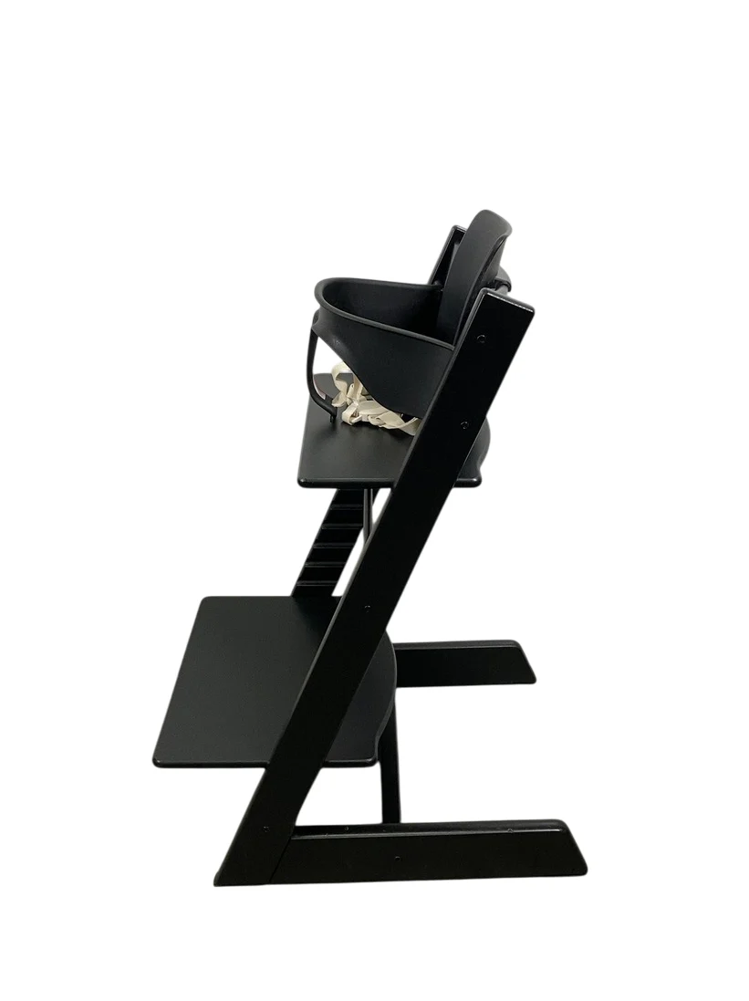 Stokke Tripp Trapp Complete High Chair, 2, Black, Nordic Grey - Image 2