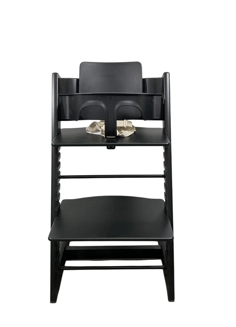 Stokke Tripp Trapp Complete High Chair, 2, Black, Nordic Grey - Image 2