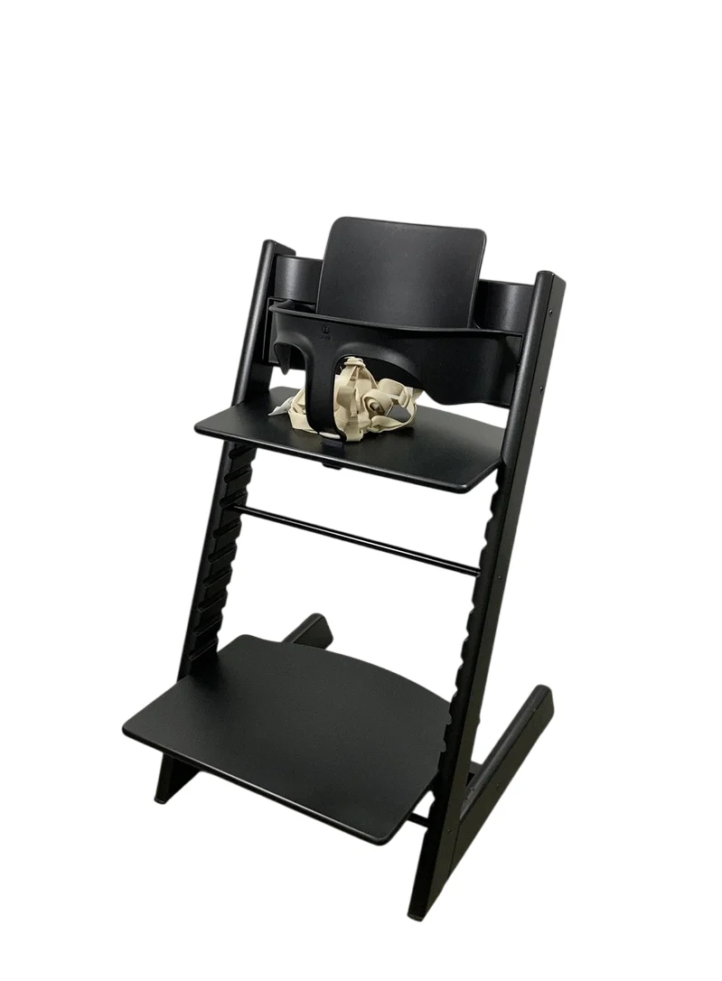 Stokke Tripp Trapp Complete High Chair, 2, Black, Nordic Grey