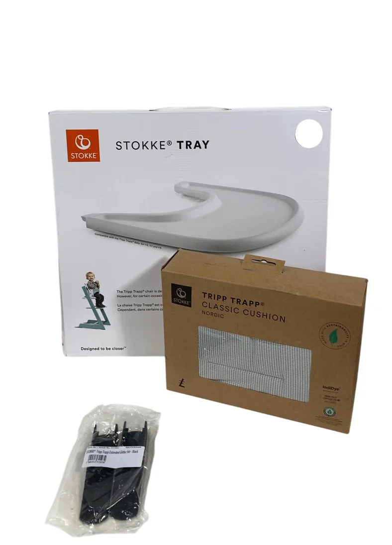Stokke Tripp Trapp Complete High Chair, 2, Black, Nordic Grey - Image 4