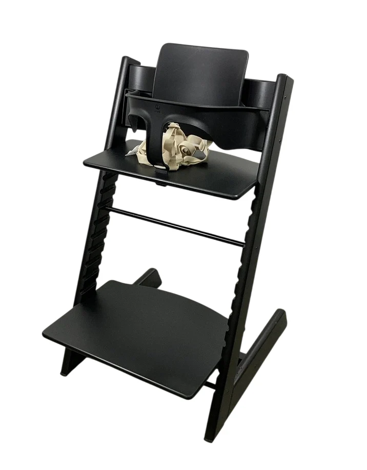 Stokke Tripp Trapp Complete High Chair, 2, Black, Nordic Grey